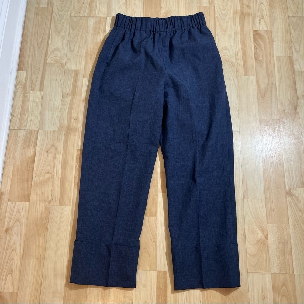 Yune Ho Women’s Relaxed Cropped High Rise Light Weight Pants Size 34